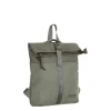 New Rebels Ribbi Los Angeles Rolltop Rugzak Mini Sage Green - 13 L