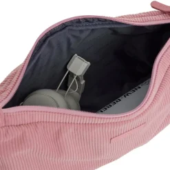 New Rebels Ribbi Rose Schoudertas 6.1L Ribstof Polyester – Comfortabele dagelijkse crossbody - Old Pink