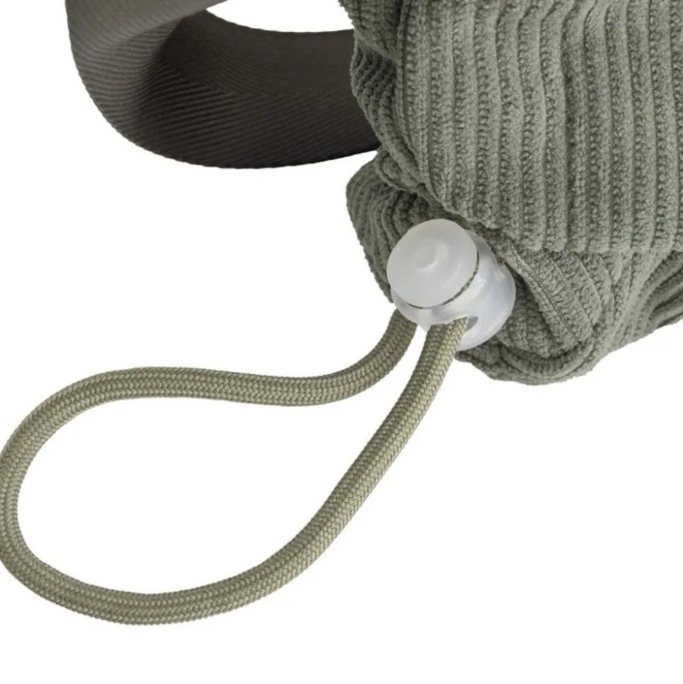 New Rebels Ribbi Rose Schoudertas 6.1L Ribstof Polyester – Comfortabele dagelijkse crossbody - Sage Green