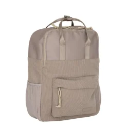 New Rebels Springfield Ribbi Rugzak 13L – Stevig Rib Polyester – Lichtgewicht Schooltas & Werktas - Taupe