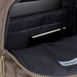New Rebels Springfield Ribbi Rugzak 13L – Stevig Rib Polyester – Lichtgewicht Schooltas & Werktas - Taupe