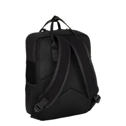 New Rebels Springfield Ribbi Rugzak 13L – Stevig Rib Polyester – Lichtgewicht Schooltas & Werktas - Black