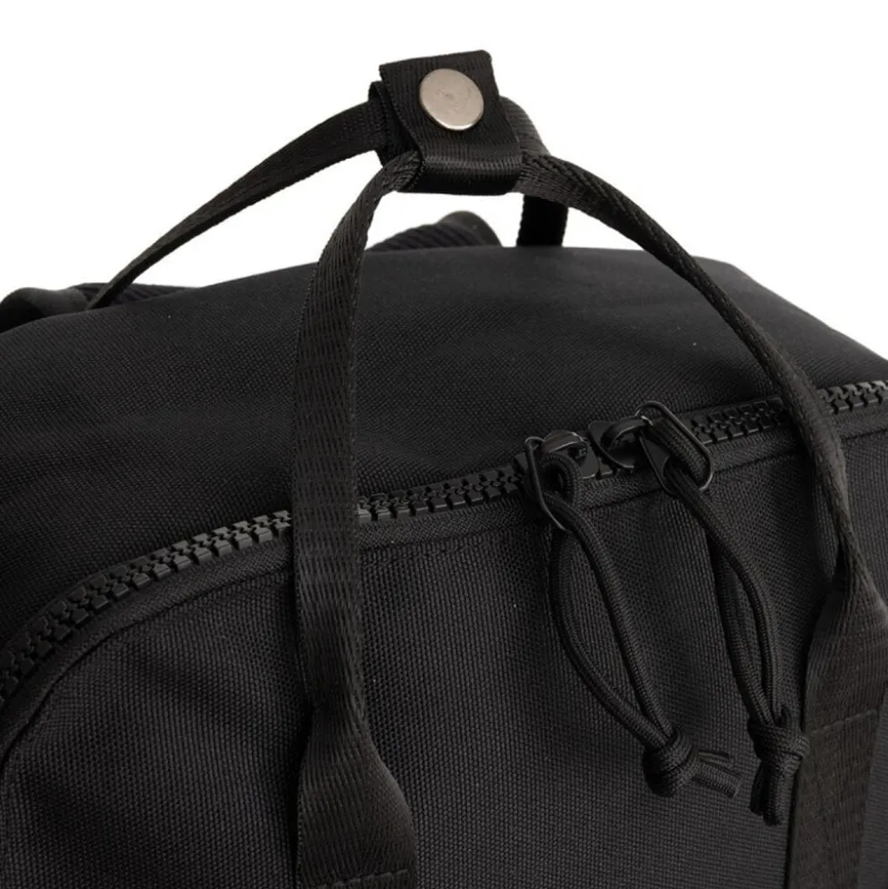 New Rebels Springfield Ribbi Rugzak 13L – Stevig Rib Polyester – Lichtgewicht Schooltas & Werktas - Black
