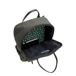 New Rebels Springfield Ribbi Rugzak 13L – Stevig Rib Polyester – Lichtgewicht Schooltas & Werktas - Sage Green