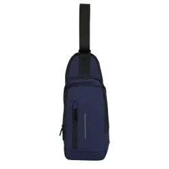 New Rebels Taunton Fargo Navy Blauw 8L Crossbody Tas Waterafstotend