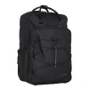 New Rebels Trondheim Rugzak – Laptop Rugtas 15,6 inch – Schooltas & Werktas – Waterafstotend – 18L – Nylon/PU – Zwart