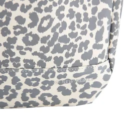 New Rebels Urban Leopard Miami Rugzak 9L Waterafstotende Laptop Rugtas 13 inch Schooltas en Werktas van PU Leopard Print