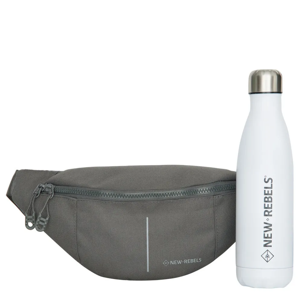 New Rebels Valor - Brooklyn Heuptas Waterdicht Fanny Pack Antraciet