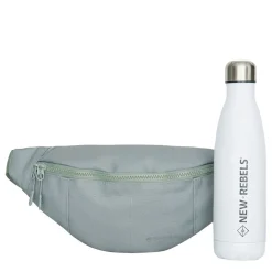 New Rebels Valor Brooklyn Waistbag – Heuptas / Fannypack 36x8x15 cm Waterafstotend 900D PU Polyester – Salie Green