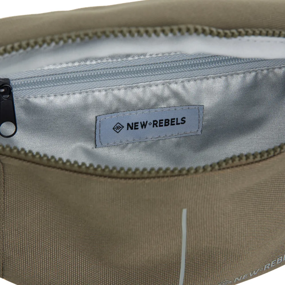 New Rebels Valor Brooklyn Waistbag – Heuptas / Fannypack 36x8x15 cm Waterafstotend 900D PU Polyester Olive