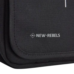 New Rebels Valor Cincinnati Flapover Black – Waterbestendige Schoudertas – 2.9 L