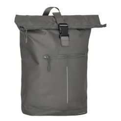 New Rebels Valor New York antracietgrijs 21L Rugzak Rolltop Waterafstotend Laptop 15,6 inch