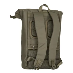 New Rebels Valor New York olijfgroen 21L Rugzak Rolltop Waterafstotend Laptop 15,6 inch