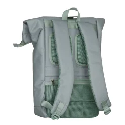 New Rebels Valor New York salie green 21L Rugzak Rolltop Waterafstotend Laptop 15.6 inch