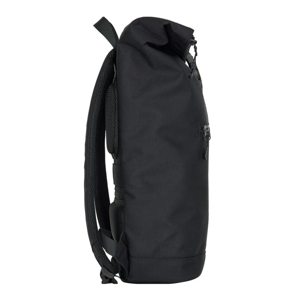 New Rebels Valor New York Zwart 21L Rugtas Rolltop Waterafstotend Laptop 15.6"