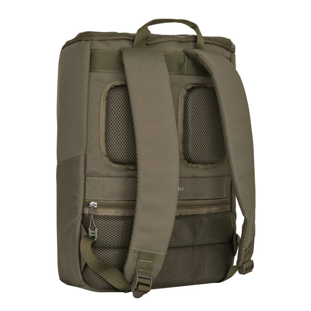 New Rebels Valor Westerly Backpack Rugzak 14L Schooltas Werktas Laptop 14 inch PU Polyester Olive