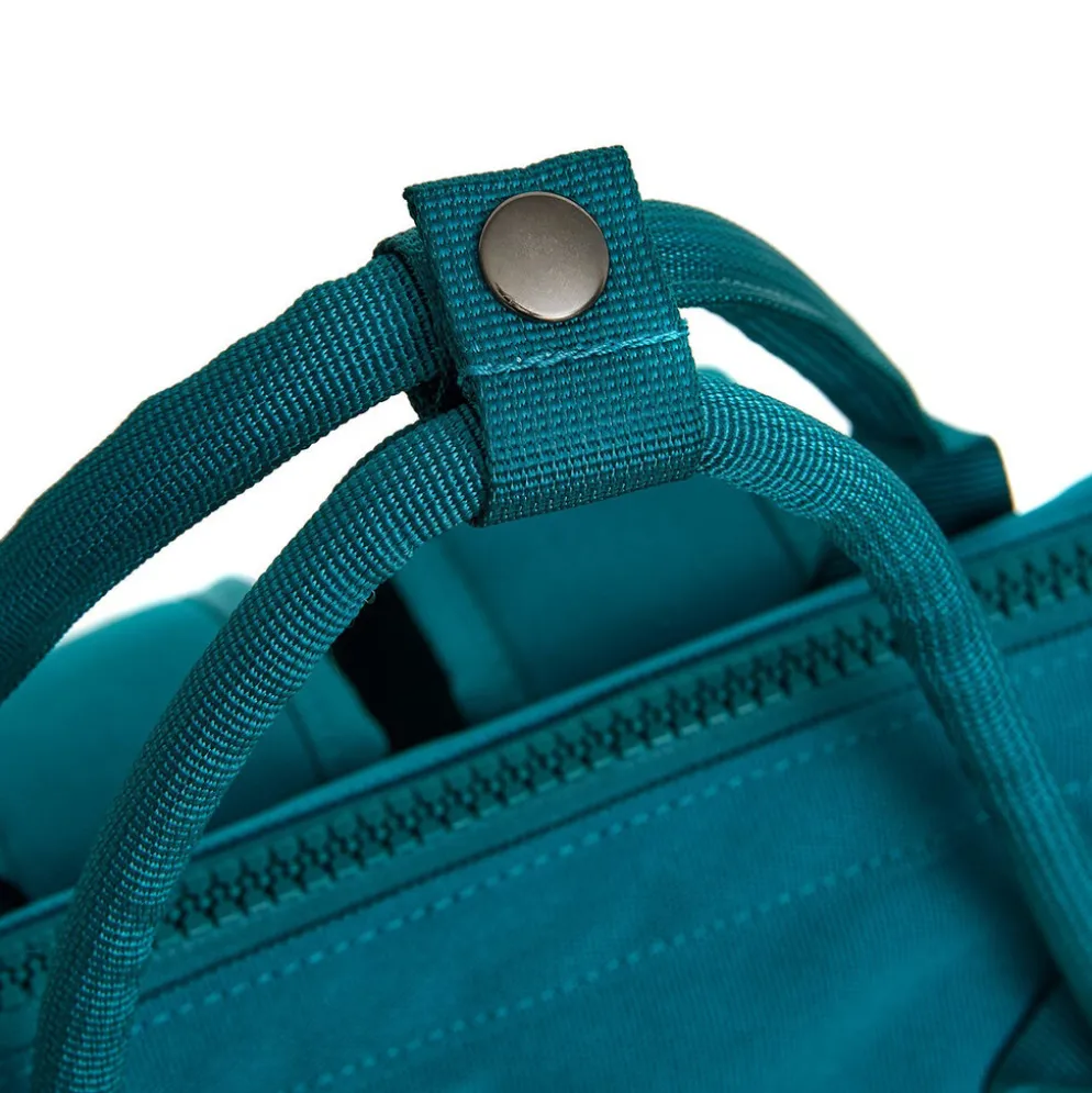 New Rebels Valor Weverly School / Werktas Rugzak – 9,5L Stevig 900D Polyester, 4 Compartimenten, Laptopvak 14”, Waterafstotend, Ocean Blue