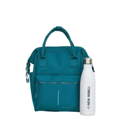New Rebels Valor Weverly School / Werktas Rugzak – 9,5L Stevig 900D Polyester, 4 Compartimenten, Laptopvak 14”, Waterafstotend, Ocean Blue