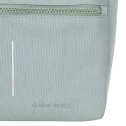 New Rebels Valor Weverly School / Werktas Rugzak - 9,5L – Stevig 900D Polyester - 4 Compartimenten Laptopvak 14” - Waterafstotend Sage Green