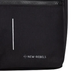New Rebels Valor Weverly School / Werktas Rugzak - 9,5L Stevig 900D Polyester 4 Compartimenten Laptopvak 14” Waterafstotend Black Stone