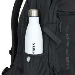 New Rebels Vince Baldwin Zwart 33L Rugtas Waterafstotend Laptop 15.6