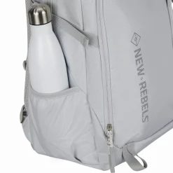 New Rebels Vince Gilbert Lichtgrijs 27L Rugtas Waterafstotend Laptop 15.6