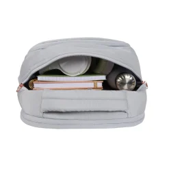 New Rebels Vince Leander Lichtgrijs 27L Rugtas Waterafstotend Laptop 14