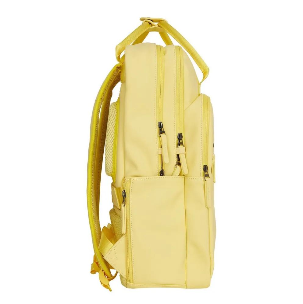 New Rebels William Milwaukee 18L Rugzak Waterafstotend Laptop 15.6" Butter Yellow