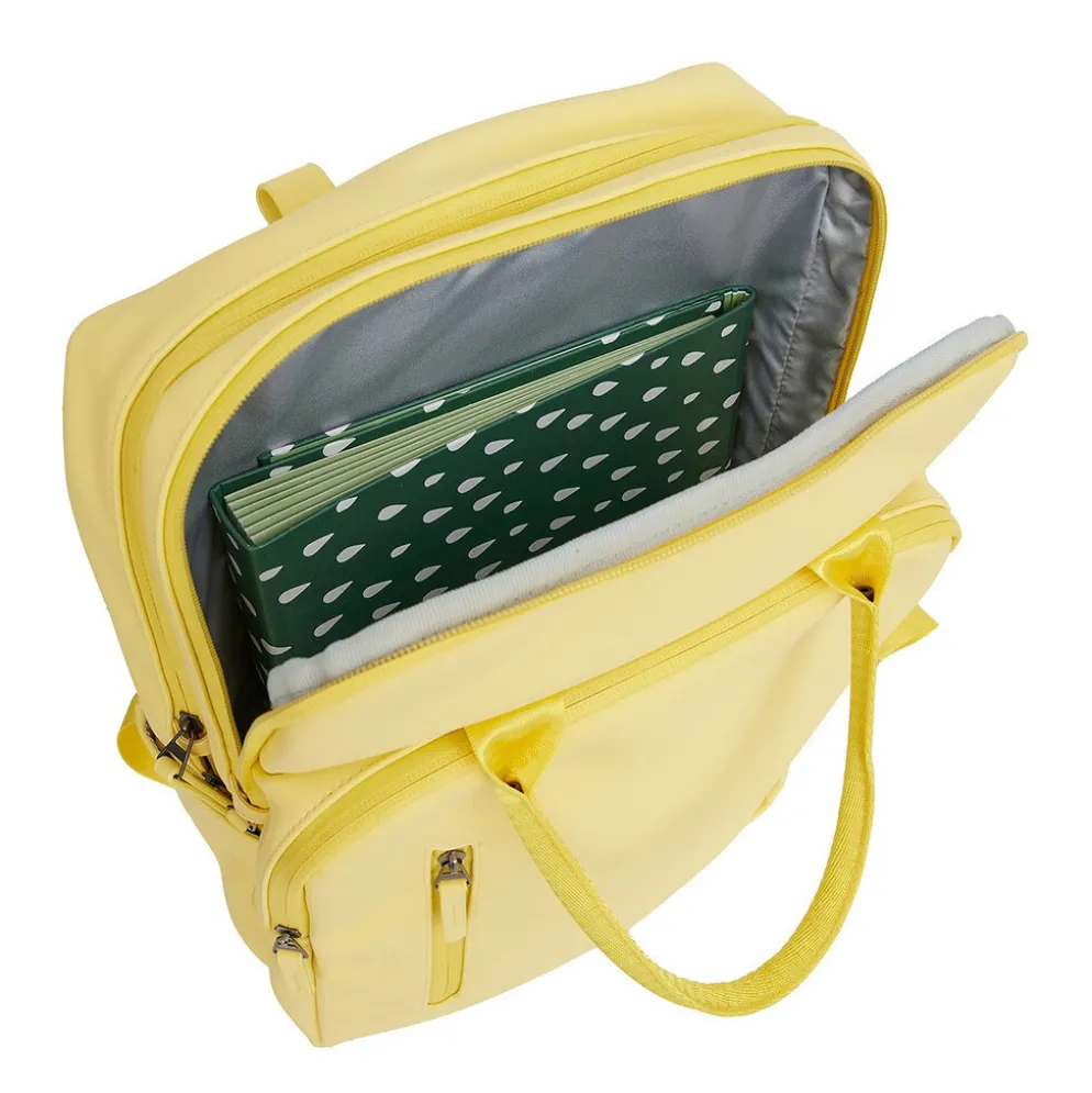 New Rebels William Milwaukee 18L Rugzak Waterafstotend Laptop 15.6" Butter Yellow