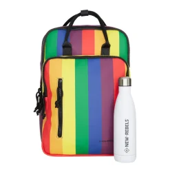 New Rebels William Milwaukee Rainbow 18L Rugzak Waterafstotend Laptop 15.6
