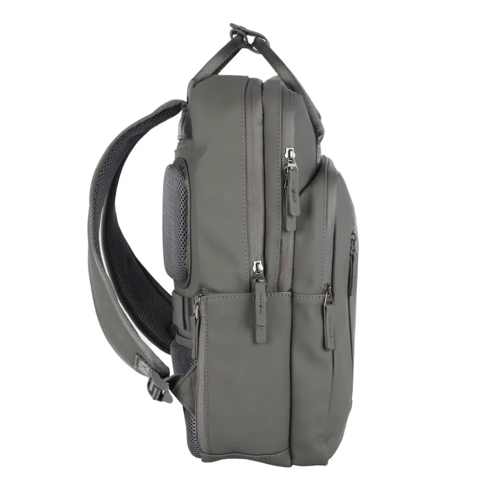 New Rebels William Milwaukee Antraciet 18L Rugzak Waterafstotend Laptop 15.6"