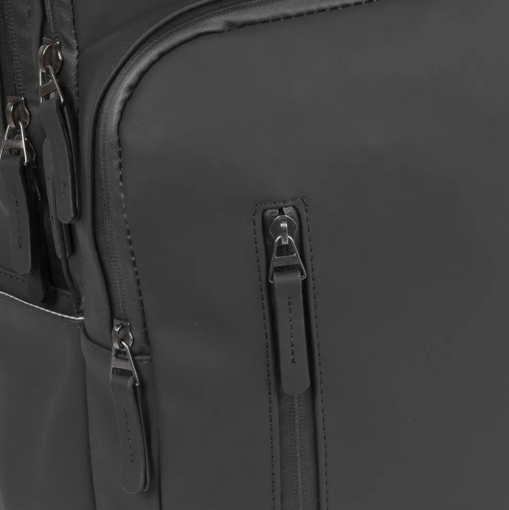 New Rebels William Milwaukee Zwart 18L Rugzak Waterafstotend Laptop 15.6"