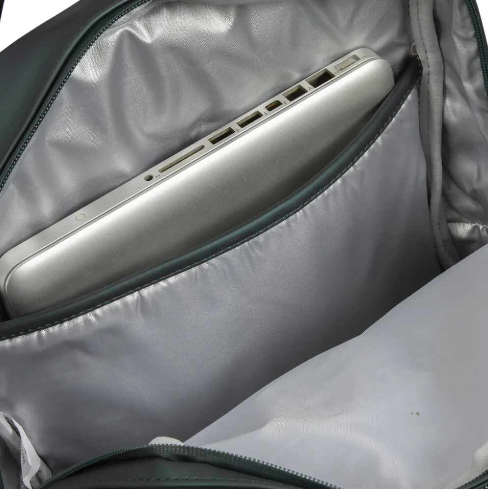 New Rebels William Milwaukee Metallic Groen 18L Rugzak Waterafstotend Laptop 15.6"