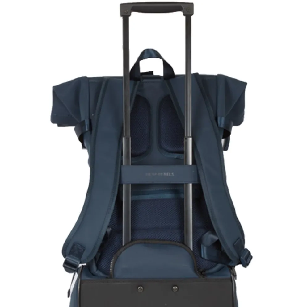 New Rebels William Riverside Zwart 19L Rugzak Waterafstotend Laptop 15.6"