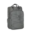 Trondheim Rugzak – Laptop Rugtas 15,6 inch – Schooltas & Werktas – Waterafstotend – 18L – Nylon/PU Antraciet